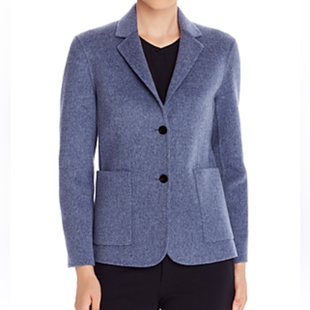 Theory Classic Blue Suit Jacket Size 8